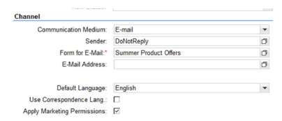 Marketing Permissions - Ejecución de campañas SAP CRM Marketing Permissions - Ejecución de campañas