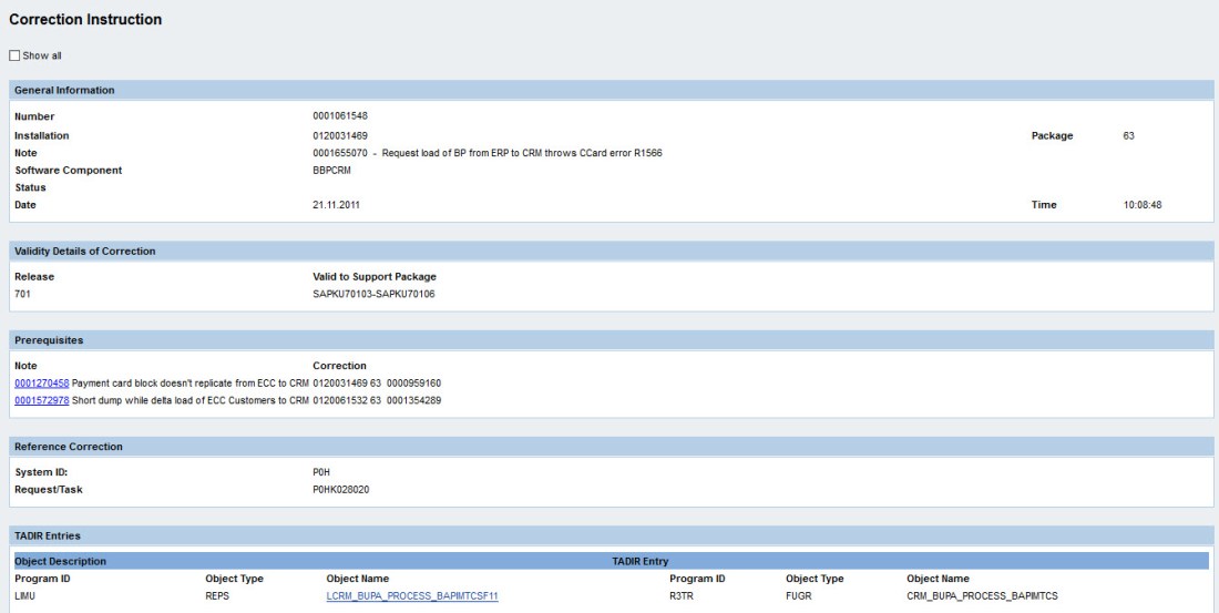 Notas - Correcciones
