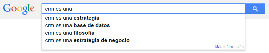 CRM es una